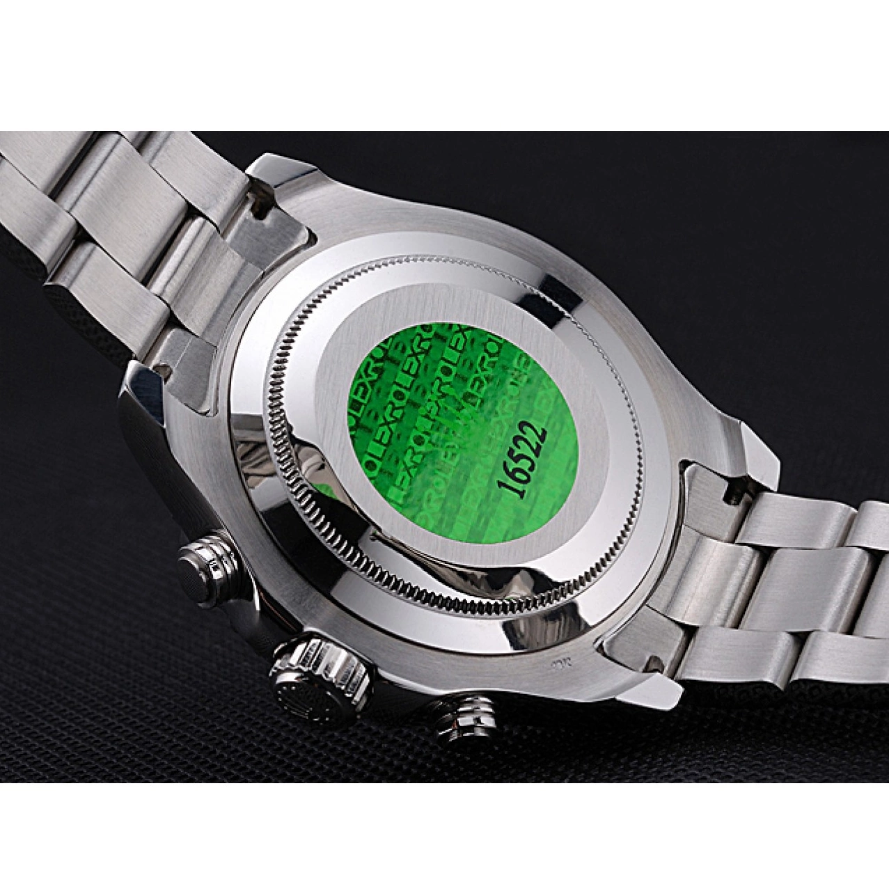 Aaa fake watches Stainless II Master White Yacht Bracelet Rolex Bezel Dial Blue 622269 Steel 0629